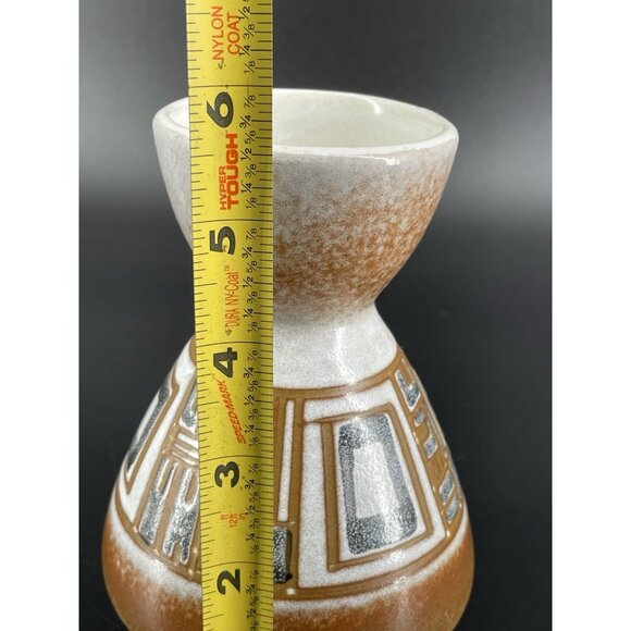 Vintage LAPID ISRAEL MCM Pottery Vase MOD 1960's - Picture 10 of 12